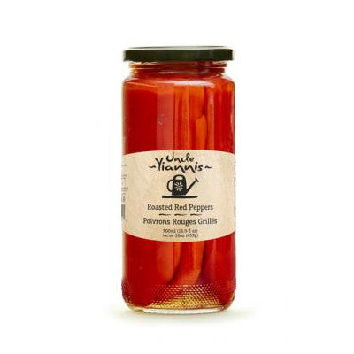 Red Peppers - Uncle Yannis - 1 lb. jar