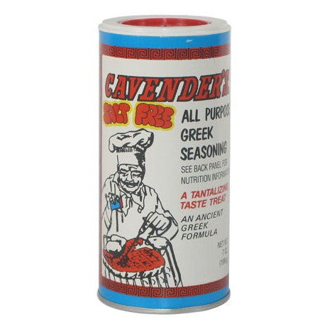 Cavender's All Purpose Greek Seasoning - Salt Free - 7 oz