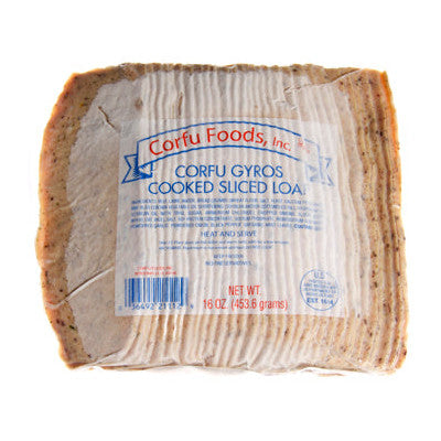 Gyro - Cooked  Sliced Loaf - 1 lb