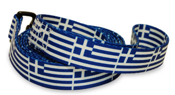 Greek Flag Dog Leash - 1 pc