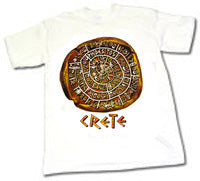 T-Shirts - Crete-Phaestos Disc - 1 pc