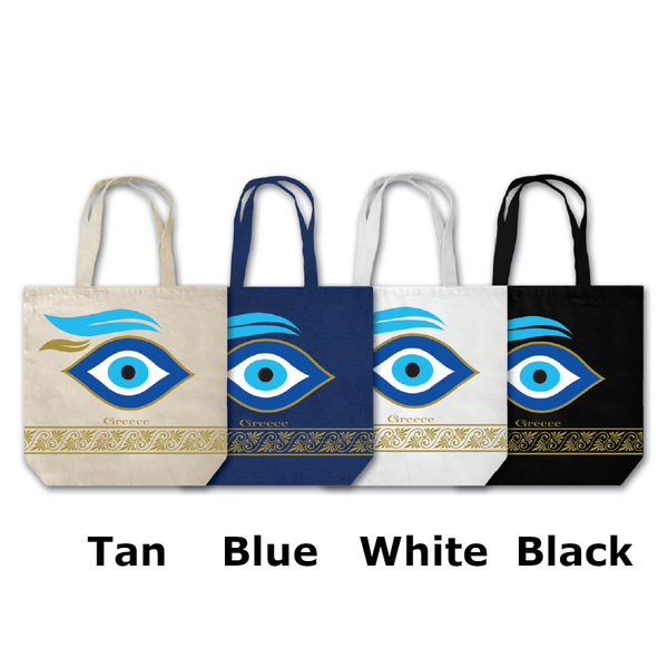 Beach Bag - Evil Eye - Canvas