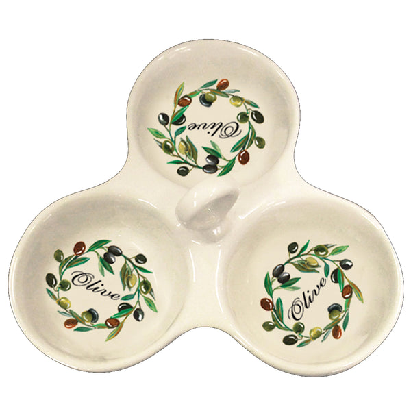 Greek Olives Serving Dish - 1 dish