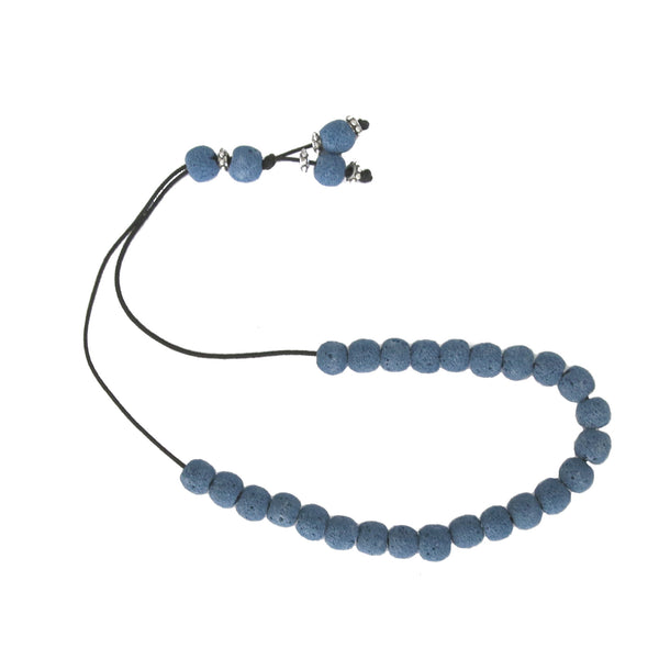 Worry Beads - Classic - Blue Pumice - 1 pc.