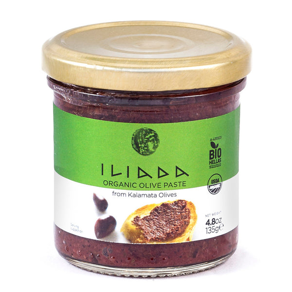 Kalamata Olive Paste - Iliada - 135 gram jar