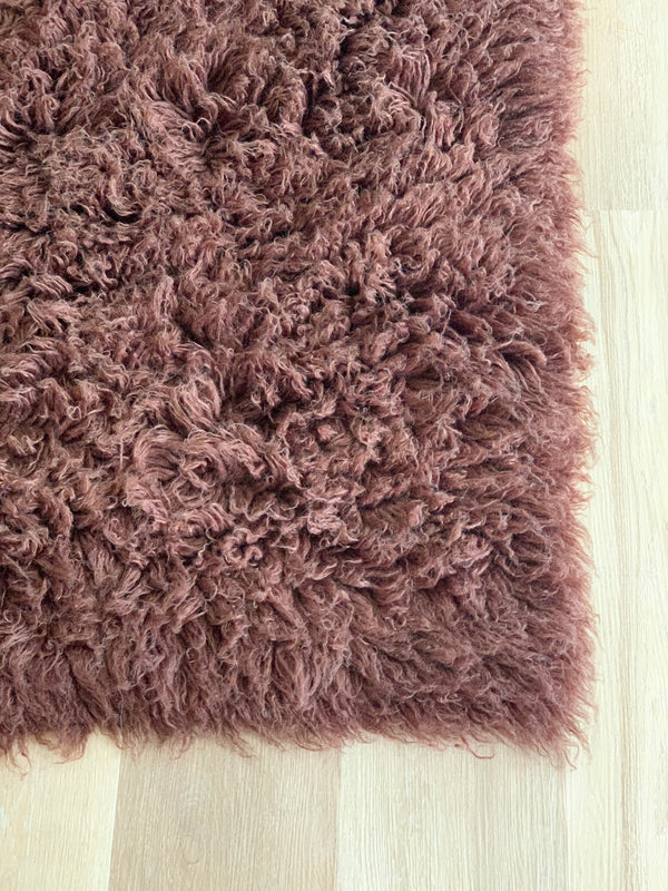 Flokati Rug - Light Brown - 2000 g/m2 - 3' x 5'