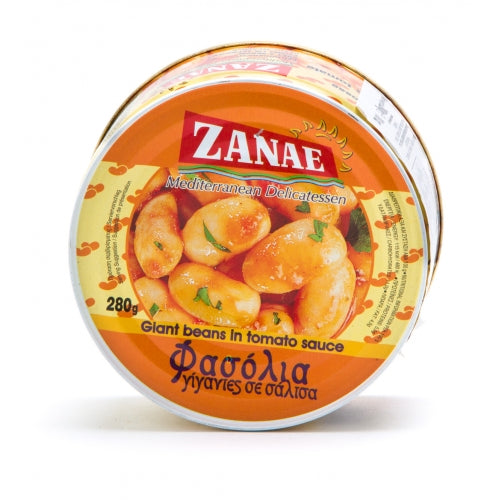 Giant Beans In Tomato Sauce - Zanae - 10 oz can