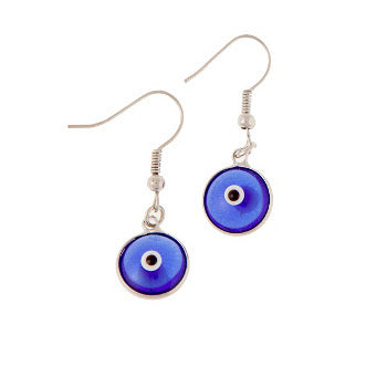 Evil Eye Earrings - Cobalt - 1 pc