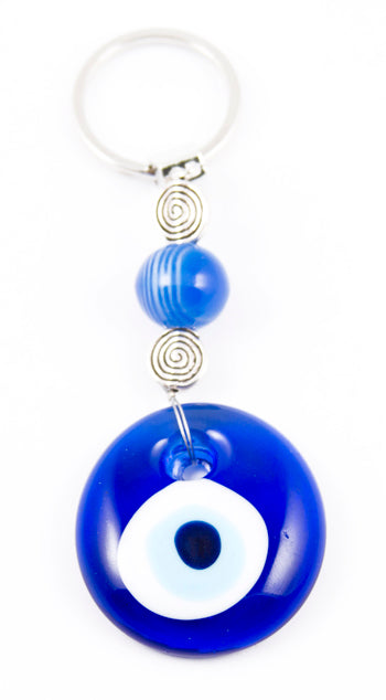 Lucky Eye Keychain With Spiral - 1 pc