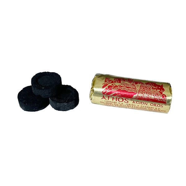 Charcoal (Large Karvounakia)  - 1 roll - package